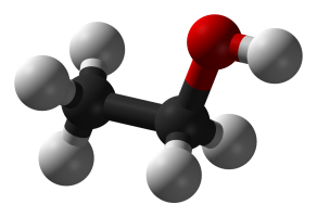 Illustration of an Ethanol molecule