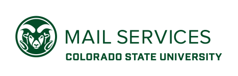 Mail Services Colorado State University Logo Unit Identifier Green Horizontal